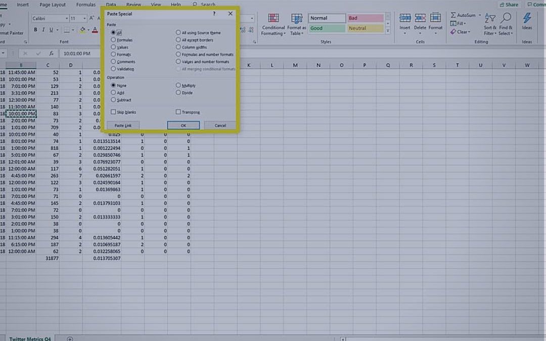 Do You Do A Lot of Work in Excel? Paste Special Should Be Your Best Friend