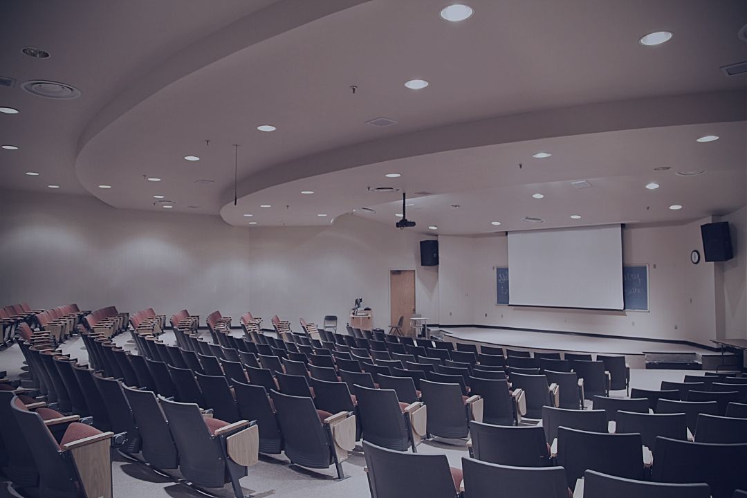 University lecture hall