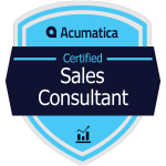 Acumatica Certified Sales Consultant Badge