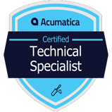 Acumatica Certified Technical Specialist Badge