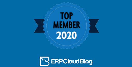 ERP Cloud Top Member 2020 badge