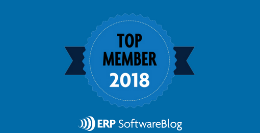 ERP Software Blog Top Member 2018 badge