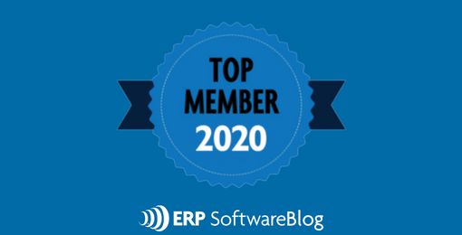 ERP Software Blog Top Member 2020 badge