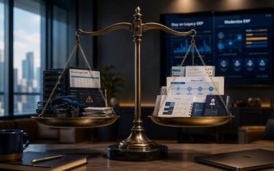 Which is riskier: replacing your ERP or keeping the one you have?